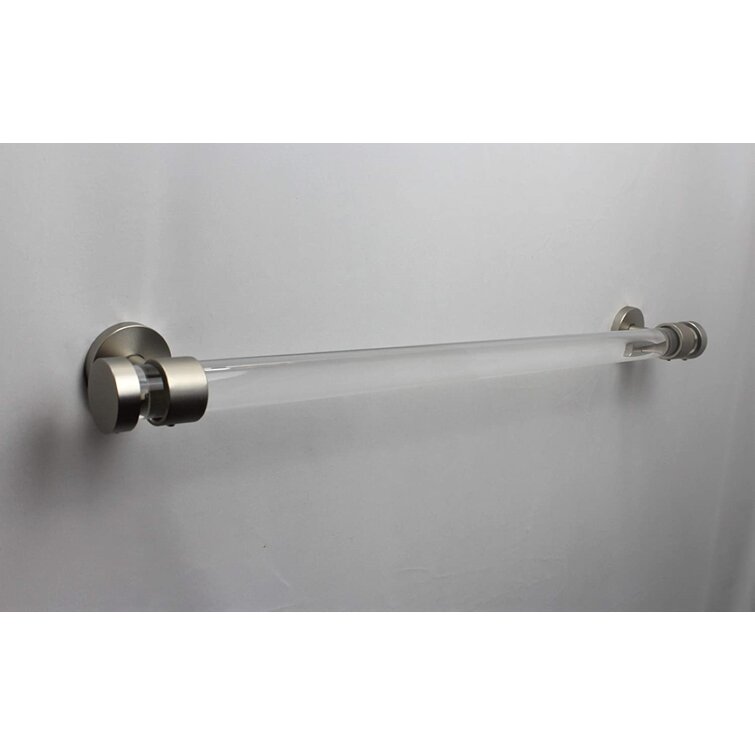 Lucite towel online rack